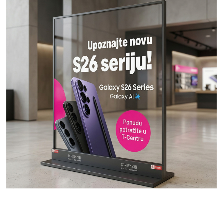 Transparent LED Poster