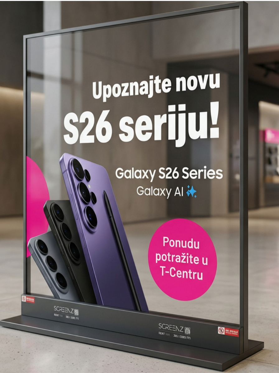 Transparent LED Poster