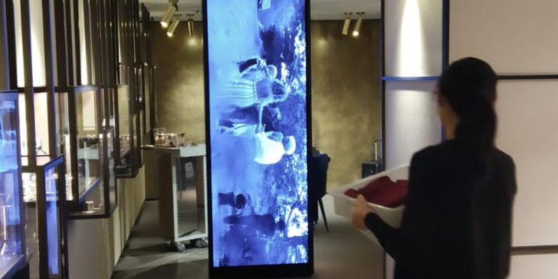 FINE PIXEL PITCH P1.2 LED DISPLAY POSTAVLJEN U SREDIŠTU BEČA