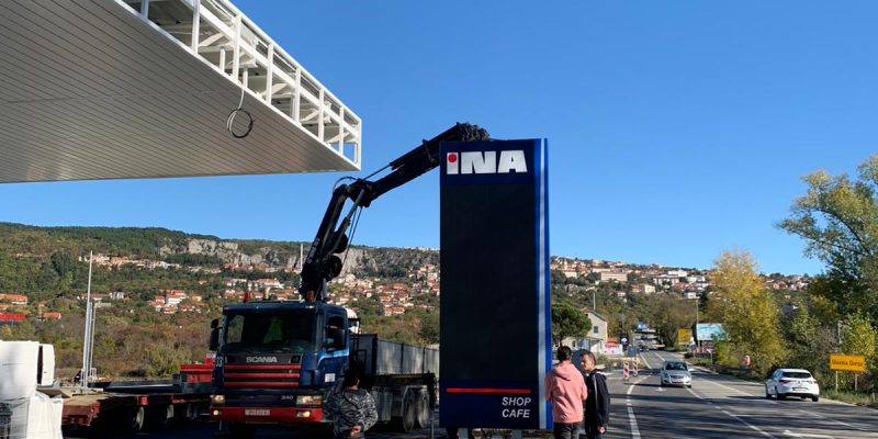 Novi proizvod – LED Totem (pylon) za benzinske pumpe