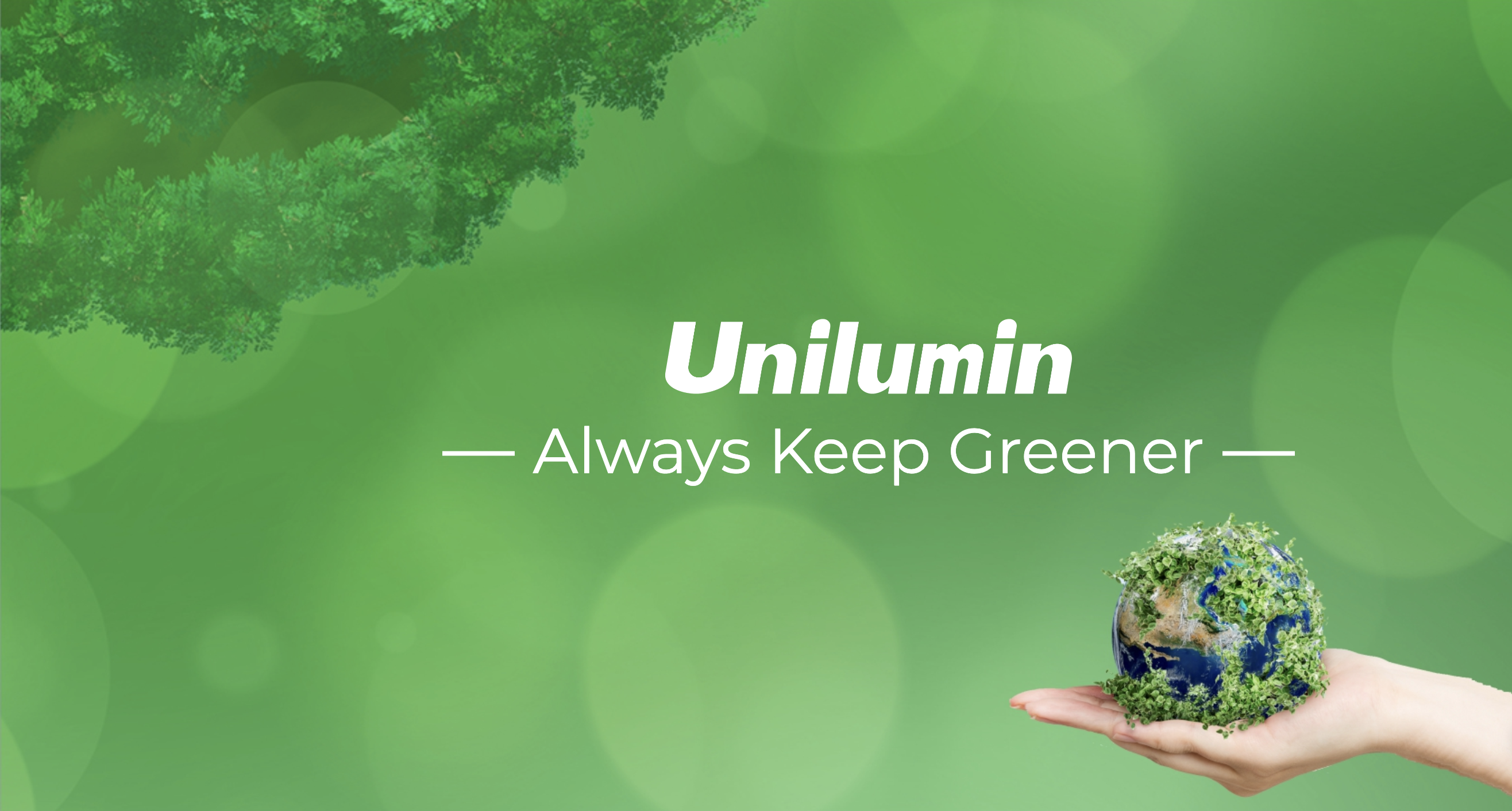 GO GREEN LED WITH SCREENZ & UNILUMIN