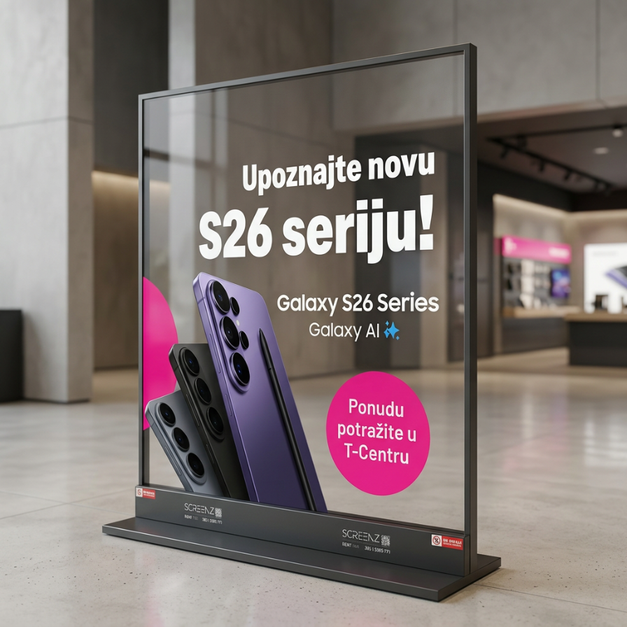 Transparent LED Poster