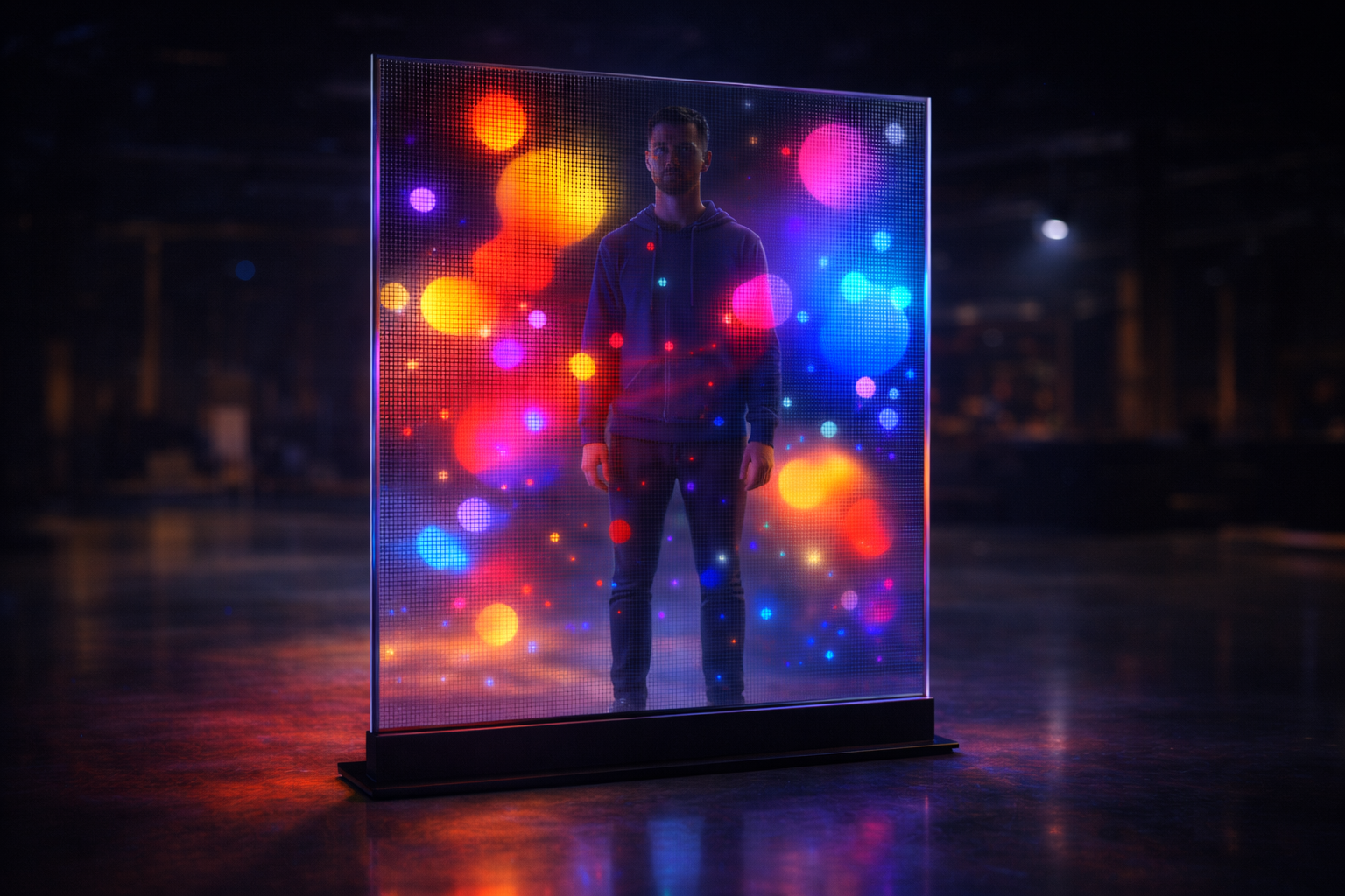 Transparentni LED display